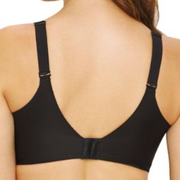 #667 Bali One Smooth U EverSmooth Back Smoothing Underwire Bra DF6560 Black - Picture 4 of 4